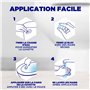 Harpic Hygienic & Fresh - Bloc WC adhésif sans cage - 24 semaines de fraîcheur- Brise marine x12
