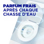 Harpic Hygienic & Fresh - Bloc WC adhésif sans cage - 24 semaines de fraîcheur- Brise marine x12