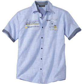 ATLAS FOR MEN - Chemisette Flammée Island Nautic - 3XL