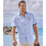 ATLAS FOR MEN - Chemisette Flammée Island Nautic - 3XL