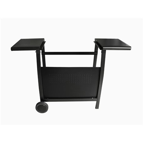JARDIDECO Chariot plancha gaz Prato 4 brûleurs
