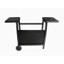 JARDIDECO Chariot plancha gaz Prato 3 brûleurs
