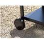 JARDIDECO Chariot plancha gaz Prato 3 brûleurs