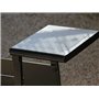 JARDIDECO Chariot plancha gaz Prato 3 brûleurs