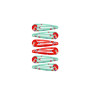 DISNEY Princesses - Lot de 6 Pinces Clic Clacs à l'Éffigie de Raiponce & Ariel -Tous Types de Cheveux - Bijoux de Cheveux - Prod