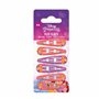 DISNEY Princesses - Lot de 6 Pinces Clic Clacs à l'Éffigie de Raiponce & Ariel -Tous Types de Cheveux - Bijoux de Cheveux - Prod