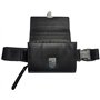 CLAIRE-FONCET Sacoche Banane Monnayeur en Véritable Cuir de Bovin, avec Monnayeur 5 pièces Euro, Serveur, Serveuse, Brasserie, R