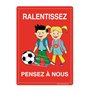 AUA SIGNALETIQUE - Panneau Prépercé (4 Trous) avec Angles arrondis - PVC Rigide 1.5 mm - (300x420 mm