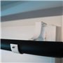 Store & Menuiserie 2.0 Lot de 2 Supports de Tringle à Rideaux Geko Blanc résistant sans perçage pour Coffre de volet Roulant à r
