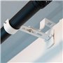 Store & Menuiserie 2.0 Lot de 2 Supports de Tringle à Rideaux Geko Blanc résistant sans perçage pour Coffre de volet Roulant à r