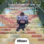 Bagtrotter - Cartable 38 cm - Offshore - Bleu - Primaire - Bretelles et dos rembourrés - Bandes Réfléchissantes - Grand Rangemen