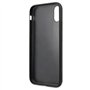 Karl Lagerfeld Saffiano Karl & Choupette Heads - Coque pour iPhone XS/X (Noir)