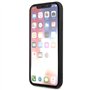 Karl Lagerfeld Saffiano Karl & Choupette Heads - Coque pour iPhone XS/X (Noir)