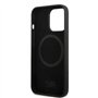 Karl Lagerfeld KLHMP14LSSKCK Coque Rigide pour iPhone 14 Pro 6,1" Noir/Noir