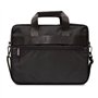 CG MOBILE BMW Sac d'ordinateur en cuir PU avec bords en carbone et rayures perforées 15" Compatible avec MacBook Intel® UHD Grap