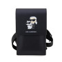 KARL LAGERFELD Sac KLWBSAKCPMK Noir Saffiano Karl & Choupette