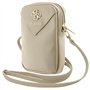 CG MOBILE Guess GUWBZPGSTEGD Sac à fermeture éclair Or clair Triangle 4G