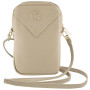 CG MOBILE Guess GUWBZPGSTEGD Sac à fermeture éclair Or clair Triangle 4G