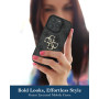 CG Mobile Guess GUHCP16X4GMGGR Coque pour iPhone 16 Pro Max 6,9" Noir Coque Rigide 4G Big Logo