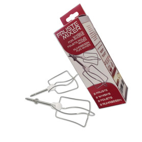 SOS Accessoire Jeu de 2 fouets a emulsionner blancs PREP'LINE pour Robot ménager - XJ901301
