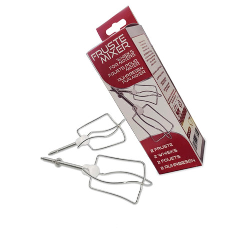 SOS Accessoire Jeu de 2 fouets a emulsionner blancs PREP'LINE pour Robot ménager - XJ901301