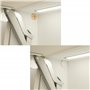 cyclingcolors 10x Ferrure d'assemblage beige avec cache en plastique idéal caravane bateaux vans camping-cars camions aménagés C