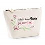 Trousse Mamie d'exception | Idée Cadeau Anniversaire Noël Fête des Grand-Mères Pochette Maquillage Toilette