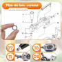 JOINTS N°OO X-RING D'ÉTANCHÉITÉ REMPLACEMENT PERFECTDRAFT HD3720 HD3620 HD3610 HD3600 | COMPATIBLE BEC VERSEUR ROBINET DE PRESSI