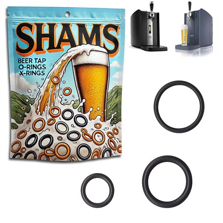 KIT 3 JOINTS D'ÉTANCHÉITÉ REMPLACEMENT PERFECTDRAFT HD3720 HD3620 HD3610 HD3600 | COMPATIBLE BEC VERSEUR ROBINET DE PRESSION TIR