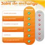 SHAMS KIT 5 Joints D'ÉTANCHÉITÉ Remplacement PERFECTDRAFT HD3720 HD3620 HD3610 HD3600 | Compatible Bec VERSEUR Robinet DE Pressi