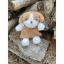 Bouillotte doudou 2 en 1● Peluche Max le Chien toute douce bébé & enfant ● Action chaud et froid ● Bouillotte sèche micro-ondes 