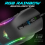 Spirit Of Gamer x Elite M30 | Souris Gamer Filaire pour PC | 10 Boutons Programmables | Capteur Optique 12800 DPI | 13 Effets de