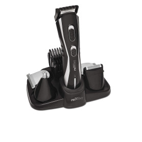 THE BARB XPERT - Tondeuse Barbe Multifonctions 5 en 1 Rechargeable - Rasoir Électrique Professionnel pour Homme - Accessoires po