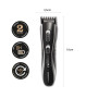 THE BARB XPERT - Tondeuse Barbe Multifonctions 5 en 1 Rechargeable - Rasoir Électrique Professionnel pour Homme - Accessoires po