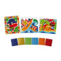 Janod - Coffret Mosaïques en Mousse Pirates - Les Ateliers du Calme - Kit Loisir Créatif Enfant - Apprentissage Motricité fine e