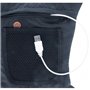 Dossard 48 LEDs Clignotants Rechargeable USB