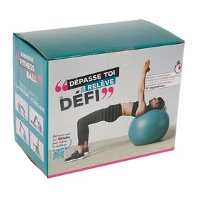 upfit - Ballon d'exercices de pilâtes - Permet Le renforcement Musculaire du Dos
