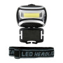 UPFIT - Lampe frontale LED COB Pour les activités sportives en extérieur Equipée d'un serre tête réglable 3 modes d'éclairage av