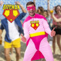 STC Déguisement costume biteman homme
