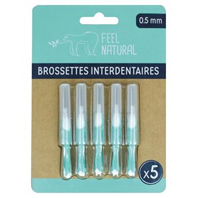 Kit 5 Brossettes Interdentaires 0