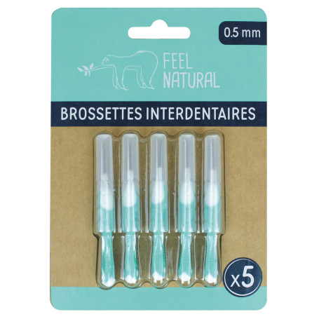 Kit 5 Brossettes Interdentaires 0
