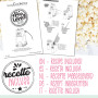 ScrapCooking - Pop Corn Factory - Machine à Popcorn Électrique - Prêt en 1 min 30 - Sans Huile ou Matières Grasses - Appareil Ré