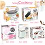 ScrapCooking - Pop Corn Factory - Machine à Popcorn Électrique - Prêt en 1 min 30 - Sans Huile ou Matières Grasses - Appareil Ré