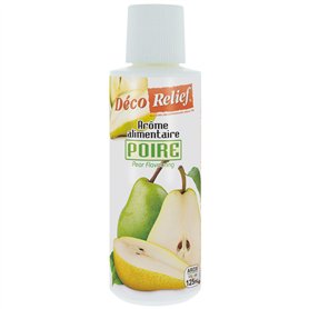 Déco Relief - Arôme Liquide Poire 125 ml - Arôme Alimentaire Pâtisserie & Yaourtière - Pour Gâteaux