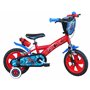 ATLAS Vélo 12'' Spiderman équipé de 2 Freins