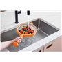 MYBO TV Salad WHIZZ Essoreuse à Salade et Passoire - Rince et Essore Rapidement - Idéale pour Fruits, Légumes et Salades - Desig