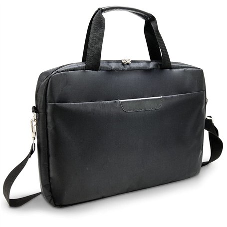 Waytex 71016 Sacoche Ordinateur 17 pouces Porte Document Imperméable Multipoches 17