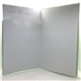 13-432 B VERT Carte avec enveloppe blanche 12x19,5cm Heureux MARIAGE Cœurs en OR Doré Nœud Ruban Blanc Gaufrage Papier en Relief