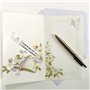 19-642 Carte Porte-Billet avec Enveloppe Sincères Félicitations pour ta Communion Garçon Fille Chrétien(ne) Catholique Bible ouv