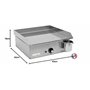 PLANCHAELEC - Plancha Electrique NEO E420-1800W - Couvercle + 2 Ustensiles - Inox - Thermostat Réglable - 5 Personnes - Made In 